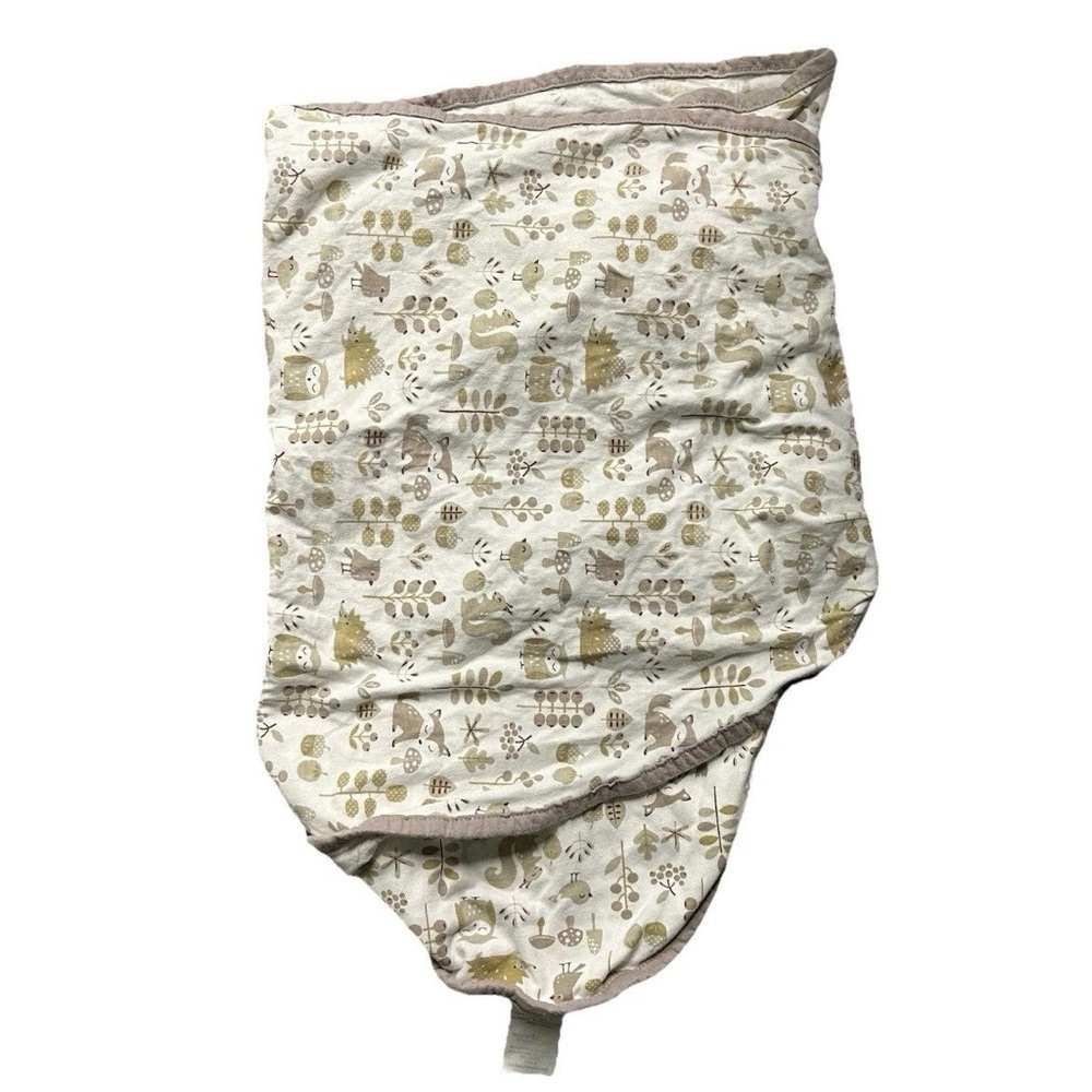 Miracle Baby 100% Cotton Swaddle Animal Pattern